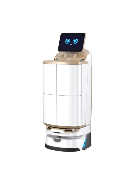 豹小递Pro LuckiBot Pro Autodoor 酒店递送机器人 (猎户星空)