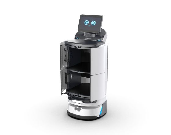豹小递Slim LuckiBot Pro Autodoor Slim 酒店递送机器人 (猎户星空)